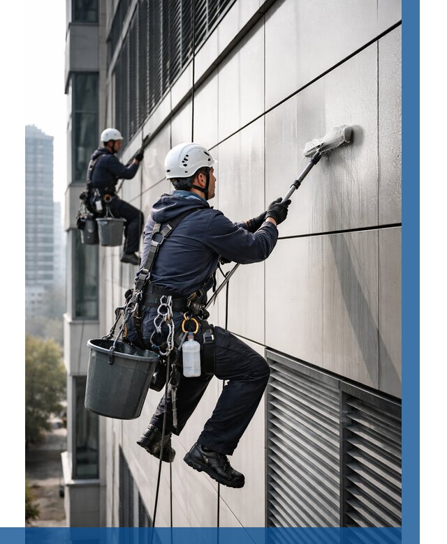 Мойка вентилируемого фасада в Северске от 260 р. | ВЫСОТНИК-Свк