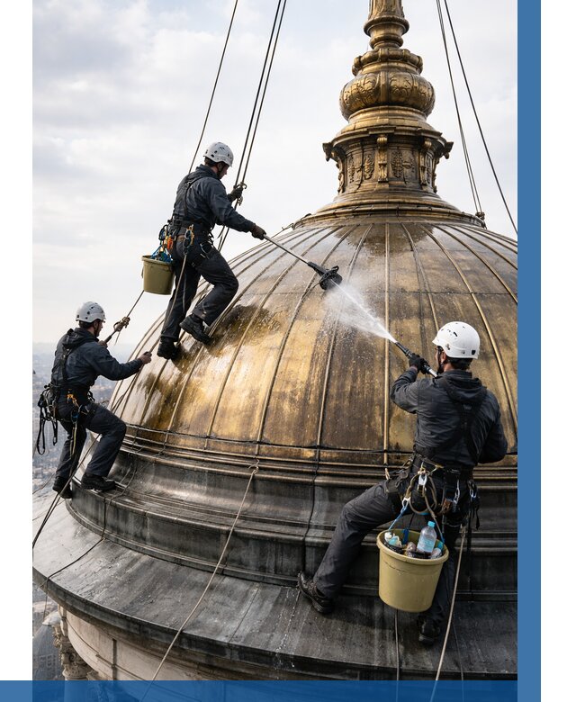 Мойка куполов и шпилей в Северске от 8316 р. - заказать | ВЫСОТНИК-Свк