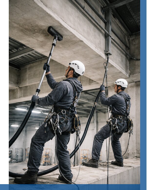 Обеспыливание потолочных конструкций в Северске от 260 р. |ВЫСОТНИК-Свк