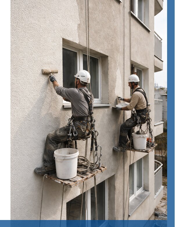 Нанесение короеда на фасад в Северске от 468 р. | ВЫСОТНИК-Свк