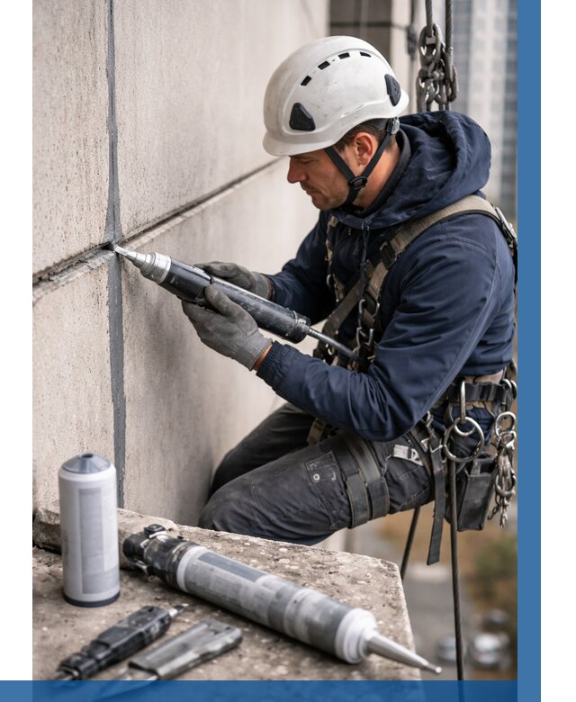 Вторичная герметизация швов в Северске от 468 р. | ВЫСОТНИК-Свк