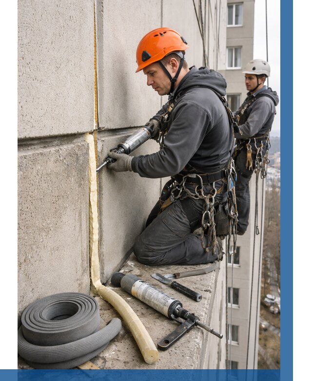 Теплый шов межпанельные швы в Северске от 728 р. | ВЫСОТНИК-Свк