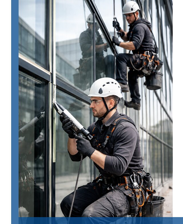 Герметизация витражных швов в Северске для зданий и фасадов