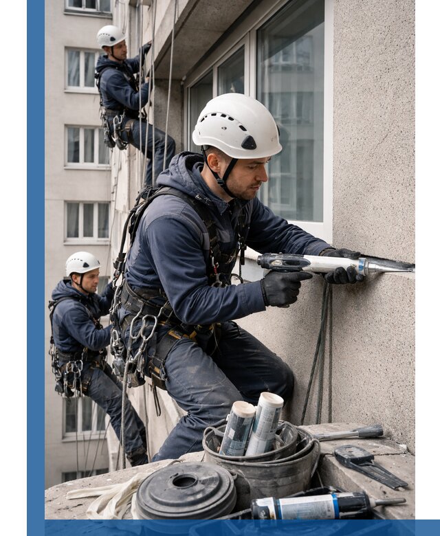 Герметизация швов лоджии в Северске профессионально и надежно