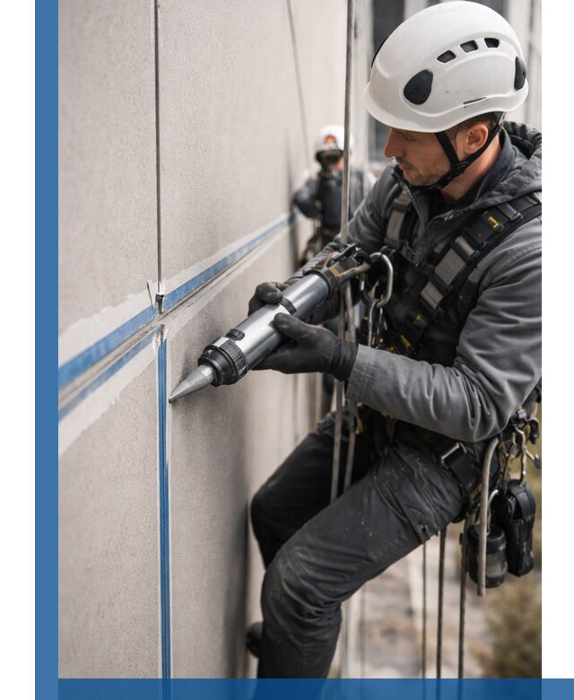 Герметизация стыков фасадных панелей в Северске качественно и быстро