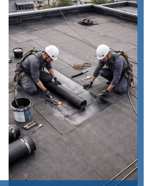 Ремонт мягкой кровли под ключ в Северске от 728 р. | ВЫСОТНИК-Свк