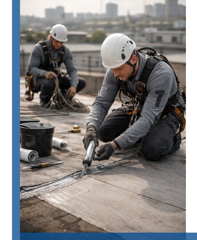 Аварийное и капитальное устранение протечек кровли в Северске