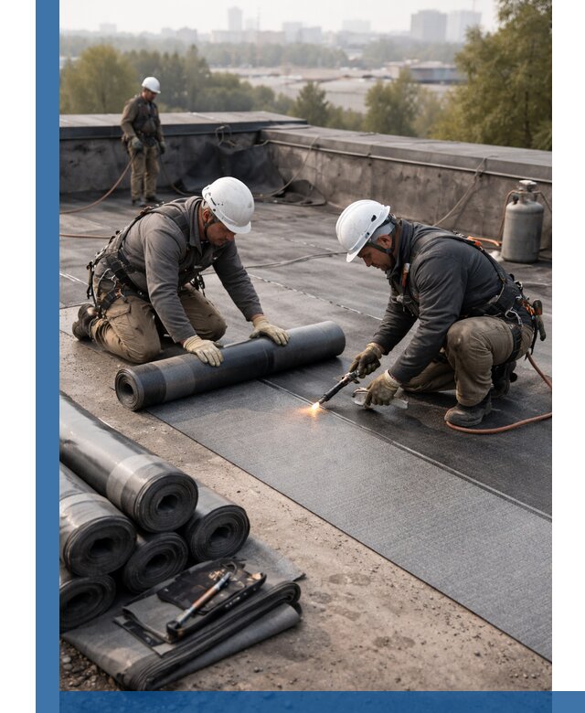 Монтаж мягкой кровли в Северске профессионально и надежно
