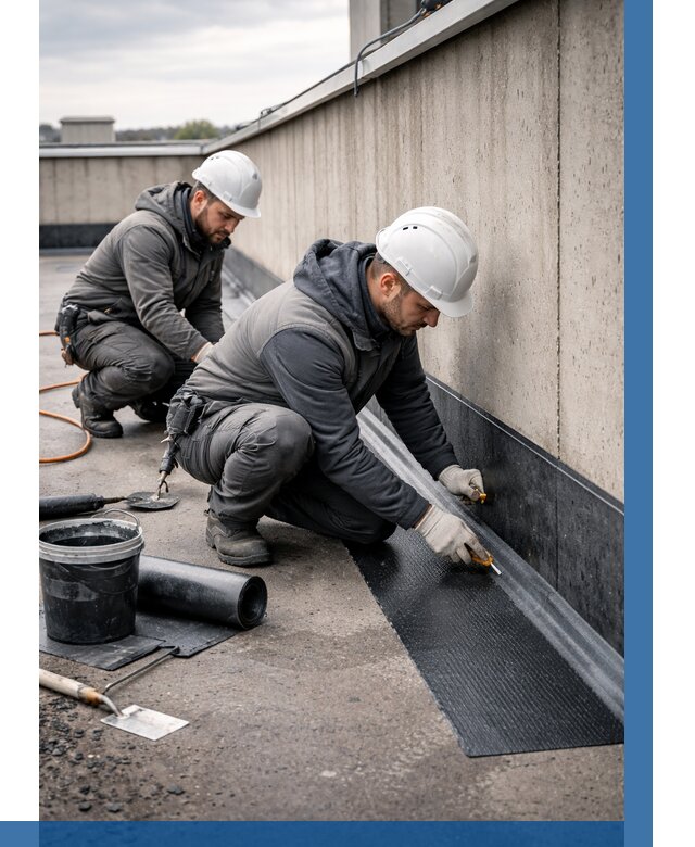 Гидроизоляция примыканий на кровле в Северске от 936 р. | ВЫСОТНИК-Свк