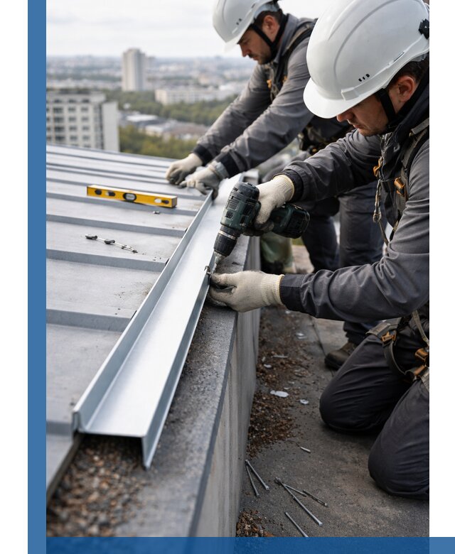 Монтаж капельника на кровле в Северске с гарантией качества