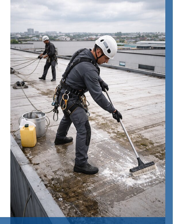 Очистка крыши по графику в Северске от 7796 р. | ВЫСОТНИК-Свк