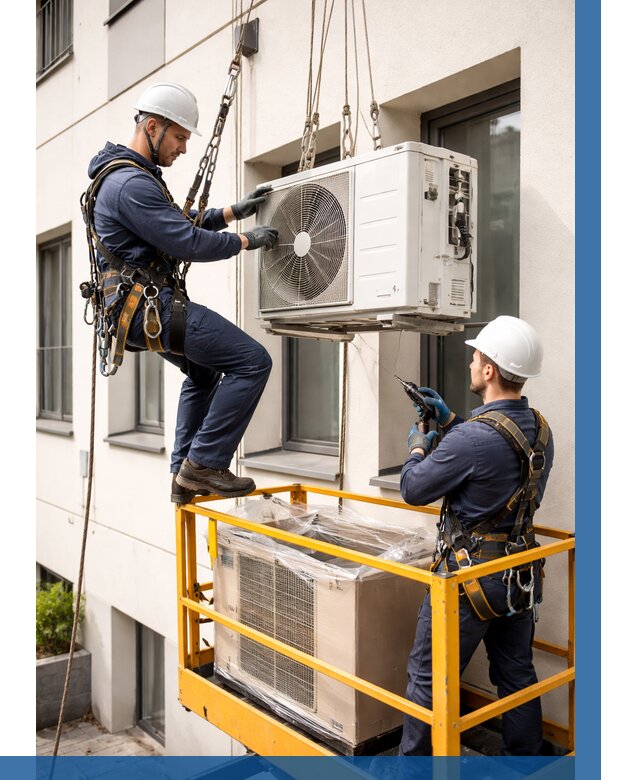 Демонтаж внешнего блока кондиционера в Северске от 3638 р. | ВЫСОТНИК-Свк