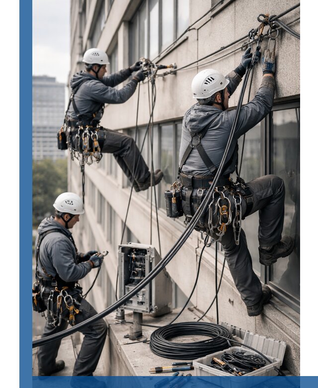 Прокладка оптоволоконного кабеля в Северске под ключ с тестированием