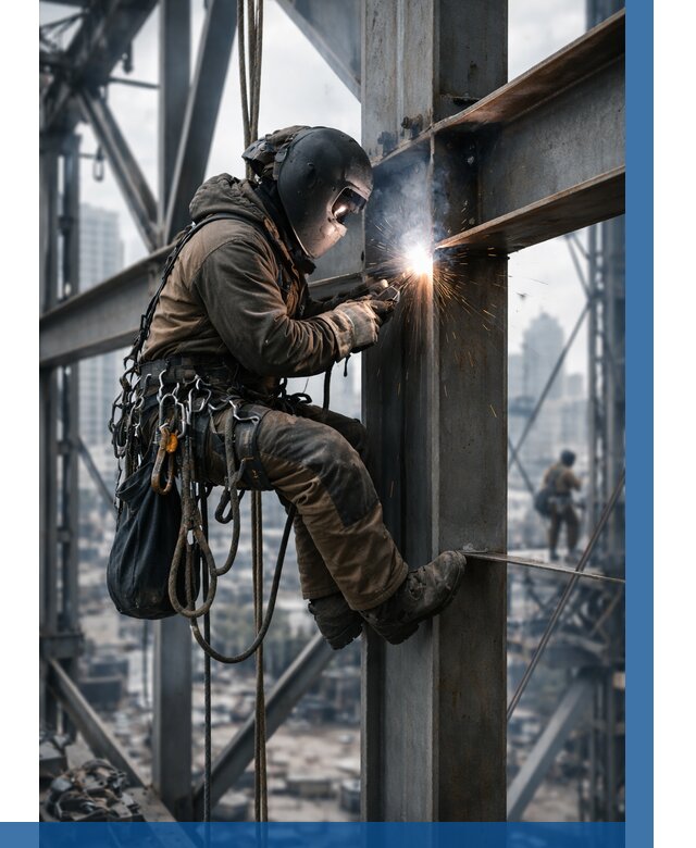 Высотные сварочные работы в Северске от 3638 р. | ВЫСОТНИК-Свк