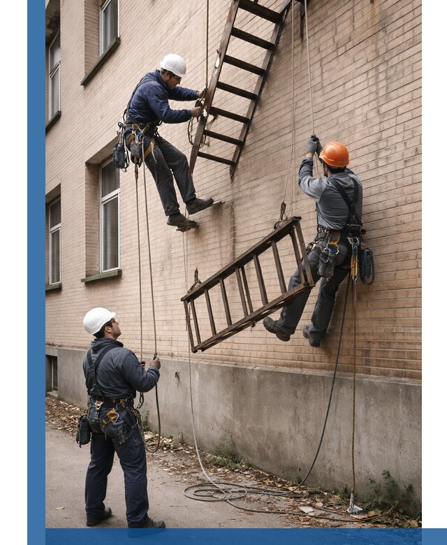Демонтаж пожарной лестницы в Северске быстро и безопасно