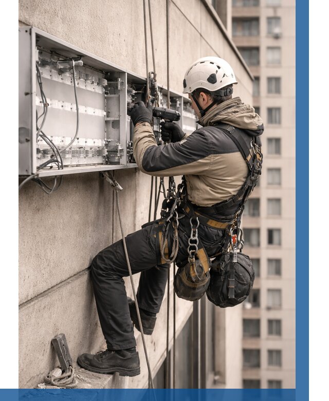 Ремонт вывески на высоте в Северске от 4678 р. | ВЫСОТНИК-Свк