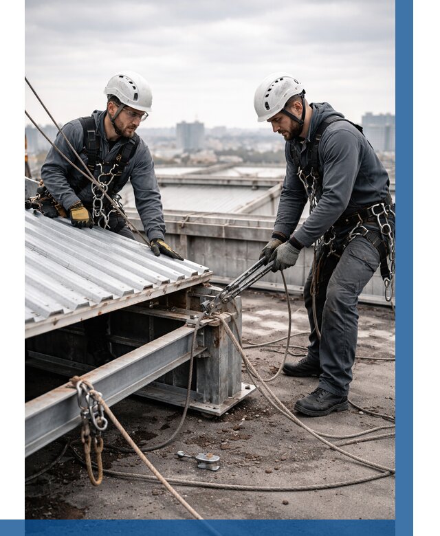 Демонтаж крышной установки в Северске от 88358 р. | ВЫСОТНИК-Свк