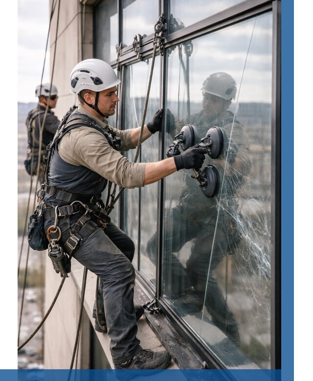 Замена стекла в витраже в Северске под ключ от 8836 р. | ВЫСОТНИК-Свк