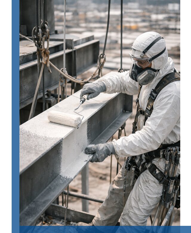 Профессиональная огнезащитная обработка металлоконструкций в Северске