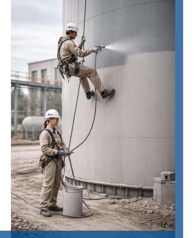 Покраска резервуаров в Северске от 1247 р. | ВЫСОТНИК-Свк — заказать