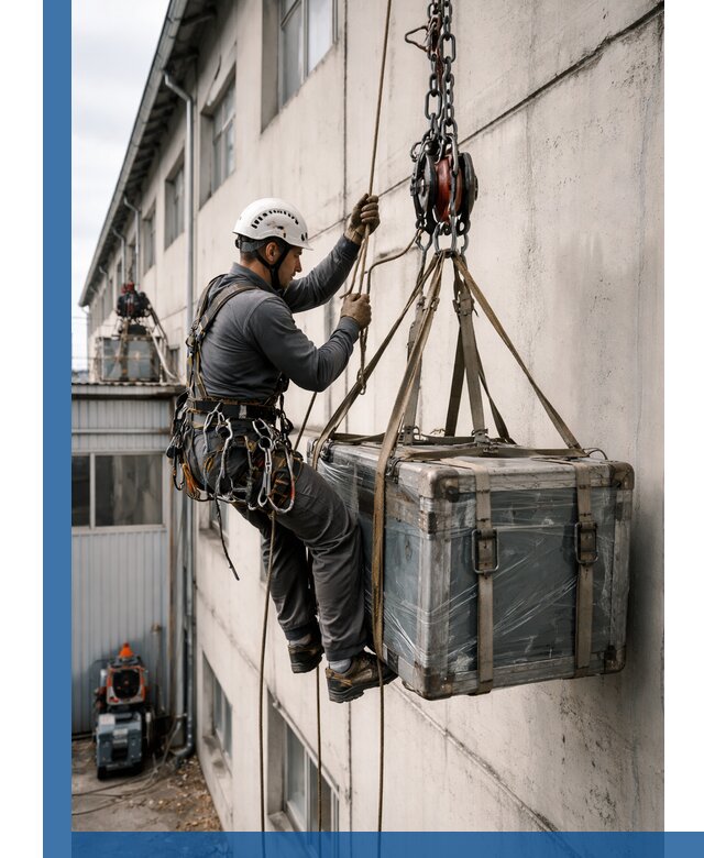 Подъем грузов на высоту в Северске для промышленных объектов