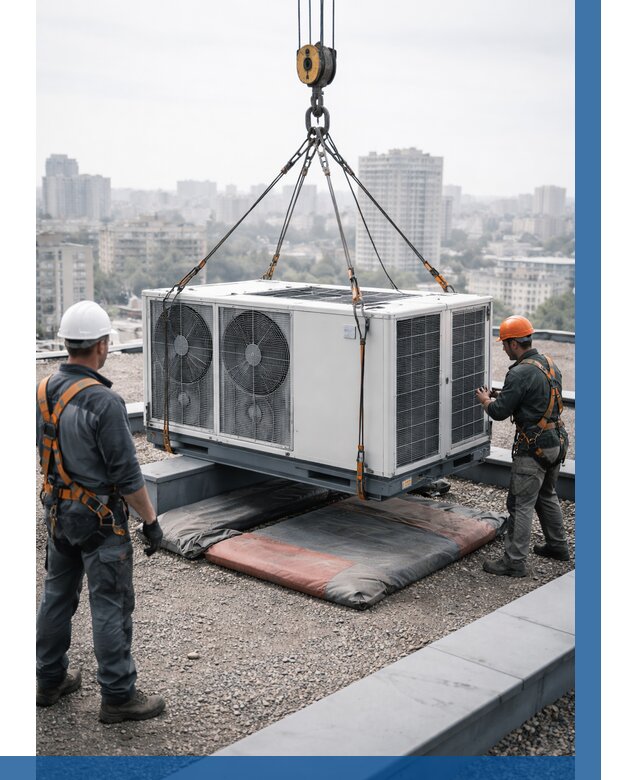 Подъем груза на крышу в Северске от 5198 р. | ВЫСОТНИК-Свк заказать