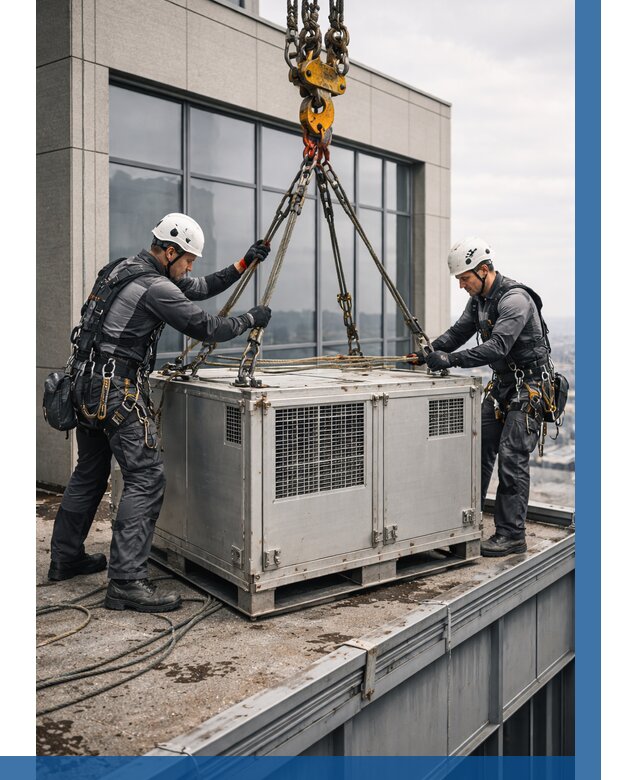 Такелажные работы на высоте в Северске от 8316 р. | ВЫСОТНИК-Свк