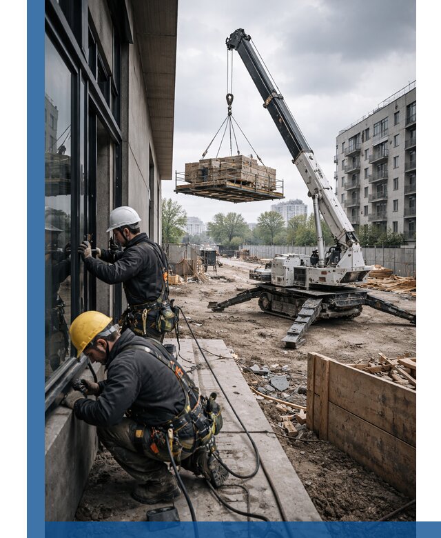 Аренда крана Пионер в Северске для строительных работ