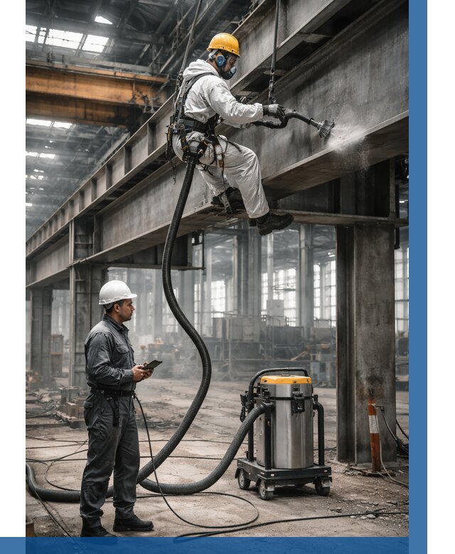 Обеспыливание конструкций в цехе в Северске от 4366 р. | ВЫСОТНИК-Свк