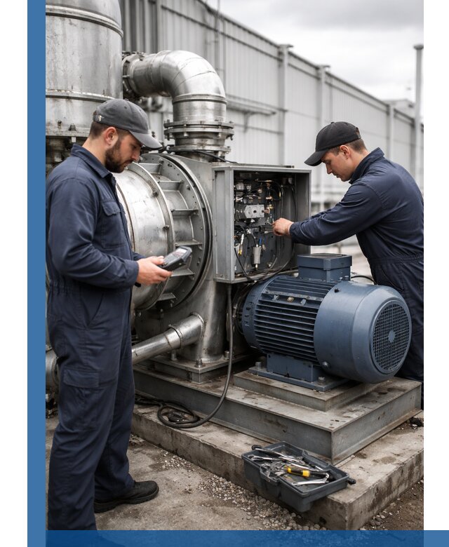 Техническое обслуживание промышленного оборудования в Северске