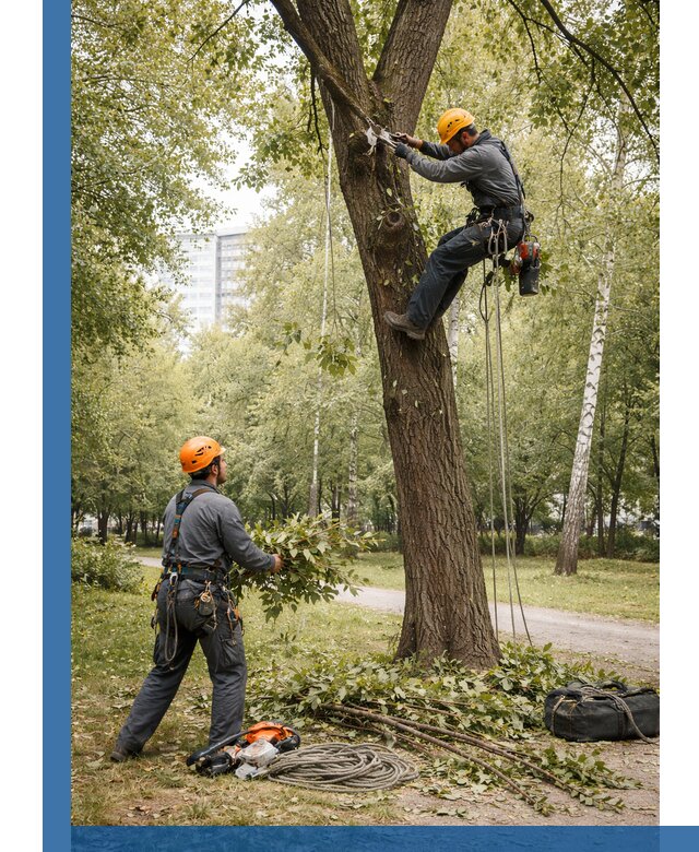 Санитарная обрезка деревьев в Северске, профессионально и безопасно