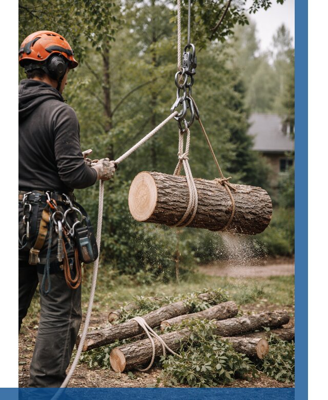 Валка деревьев частями в Северске от 7796 р. | ВЫСОТНИК-Свк