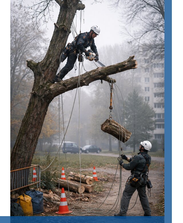 Удаление аварийных деревьев в Северске от 15593 р. | ВЫСОТНИК-Свк
